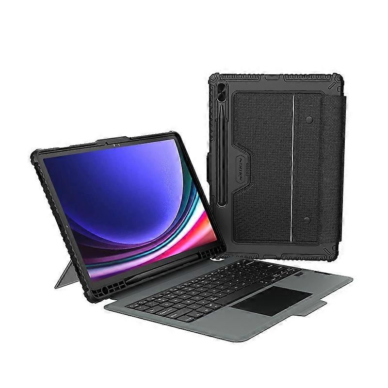 Tablet PC Keyboard Nillkin Backlit Version Bumper Combo Keyboard Case For Samsung Galaxy Tab S9+ / S9+ 5G