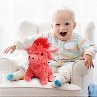 25cm Highland Cow Plush Toy - Soft Stuffed Animal Doll for Kids & Adults - Perfect Gift for All Occasions