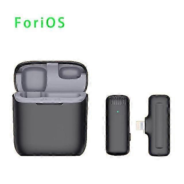 Wireless Lavalier Microphone For Iphone Type C With Charging Case
