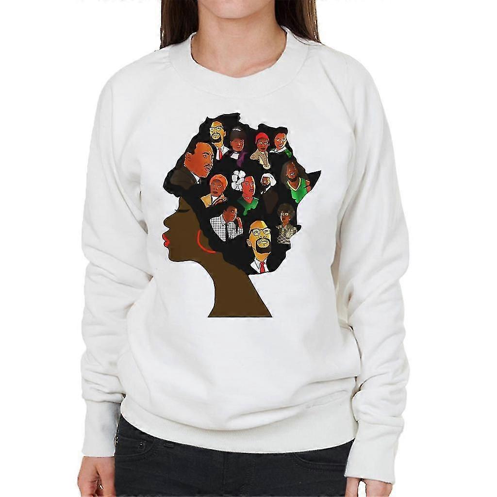 My Roots Side Profile Afro női pulóver