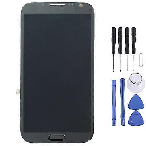 Écran LCD et écran tactile compatibles avec châssis pour Galaxy Note II / N7105