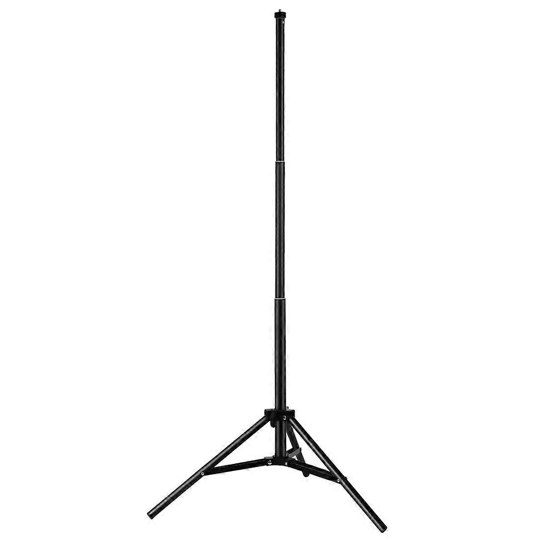 (New arrival) PULUZ 1.65m Height Tripod Mount Holder for Vlogging Video Light Live Broadcast Kits(Black)