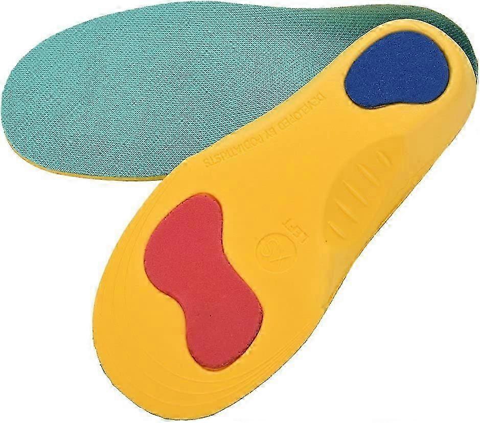 Çocuklar için ortezler düz tabanlıkları, ayak deformitelerini ve pronasyonu önler. Boyut M 29-31