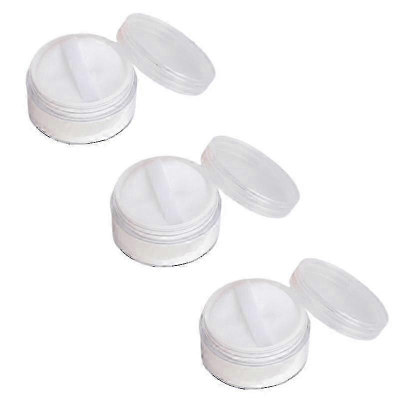 unique 3pcs container bottle, Powder Case For Travel