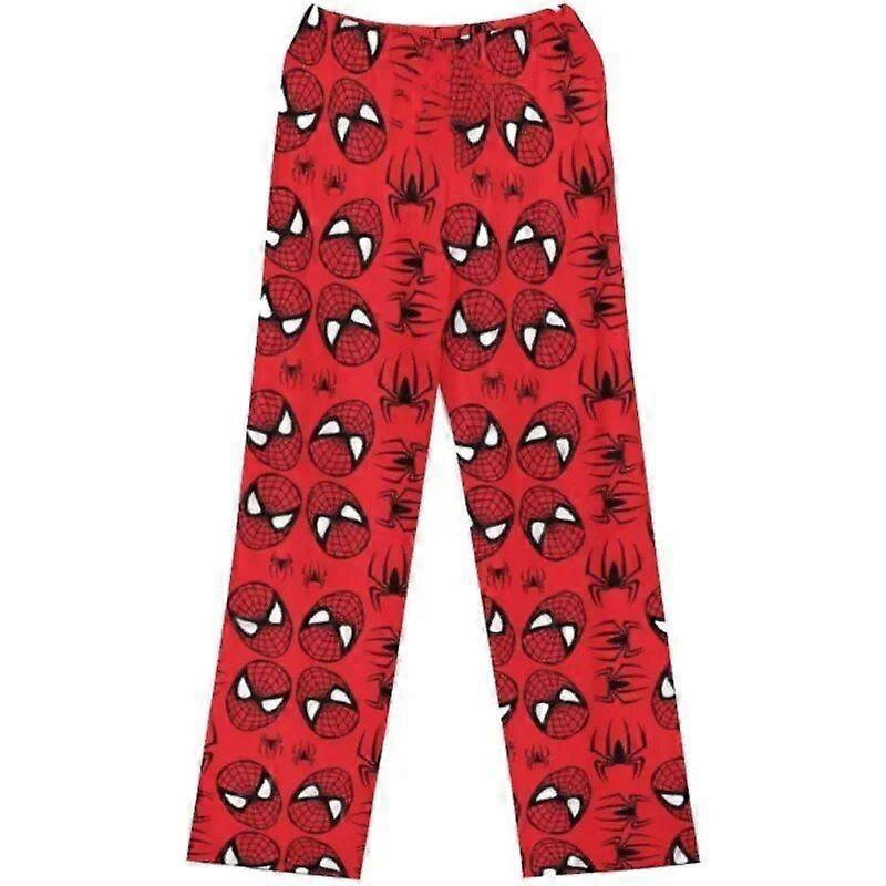Femmes Hello Kitty Spider-man Pur Coton Ample Cartoon Pyjama