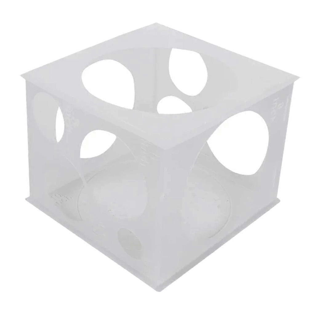 Collapsible Plastic Balloon Sizer Box Template Create 2- Balloons