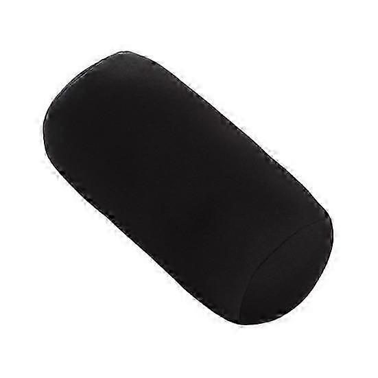 Cylindrical Pillow Built-in Foam Particles Microbead Roll Pillow Stuffed Sofa Cushion Bedroom Sleep Throw Pillow Neck Head Back Support Rest-Yvan