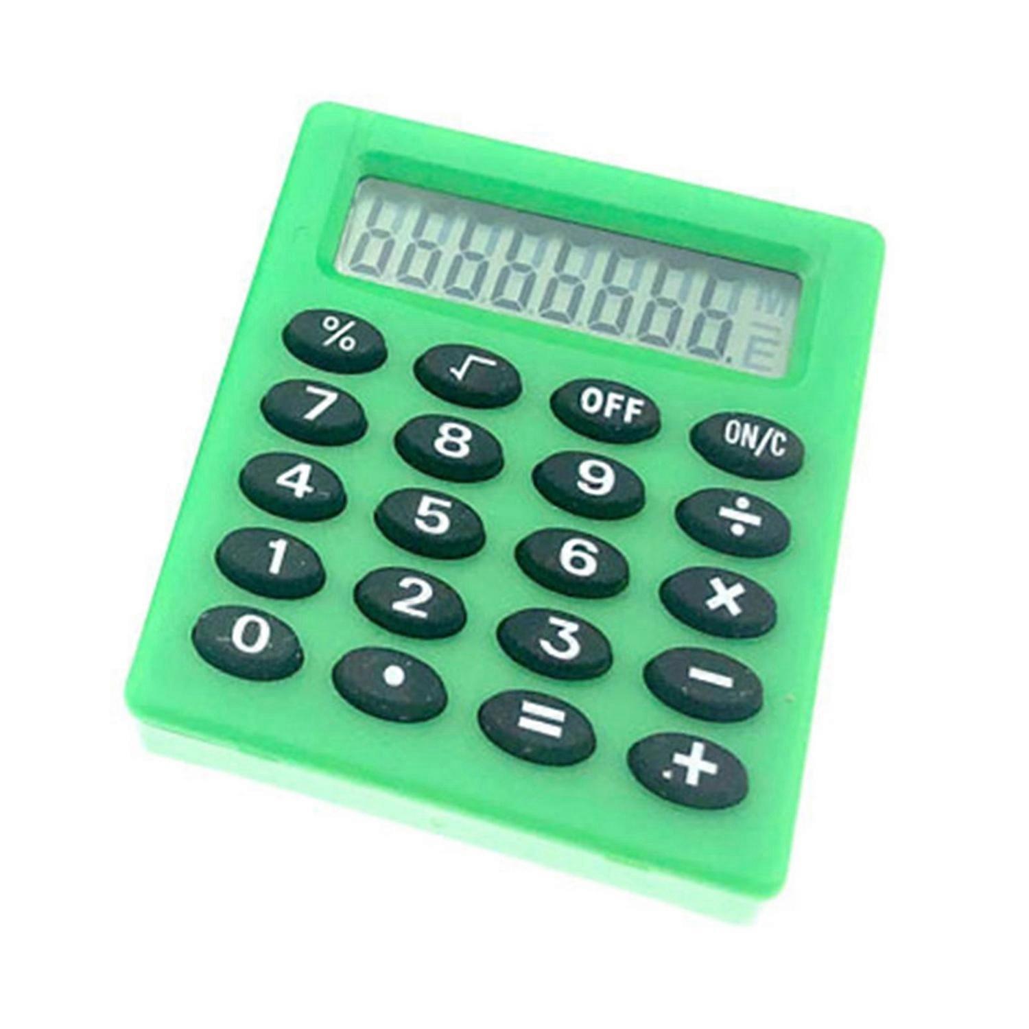 Mini Calculator Battery Powered High Accuracy Portable 8-Digit Display Student Calculator Office Sup