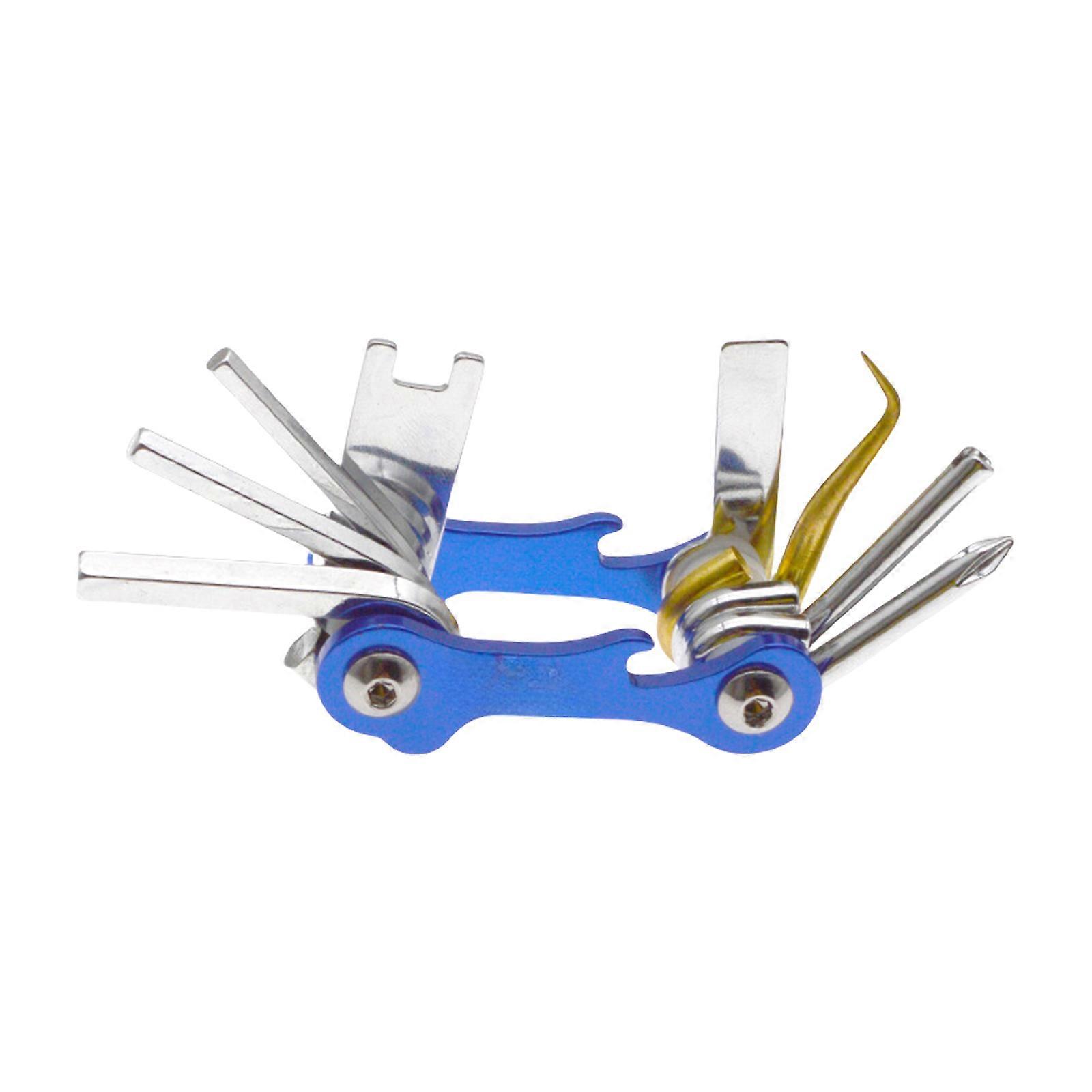 8 in 1 Scubas Diving Diver Pick Valves Repair Multitool Set for Repairing and Adjusting, Professional Diver Tool Kits  Blue