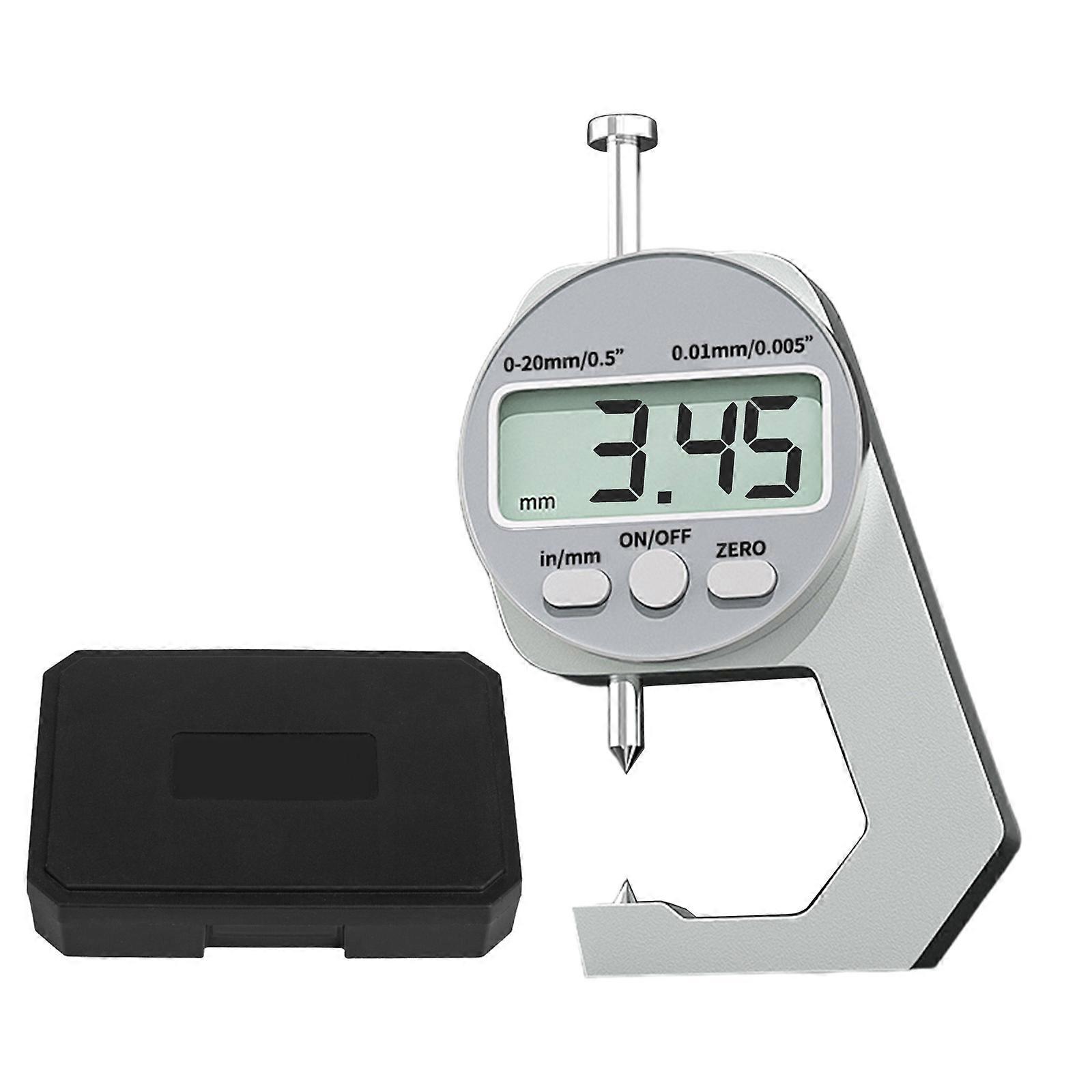 Professional Electronic Thickness Gauge with Fast Response Time Multifunction Digital Micrometers Metal Thickness Meter