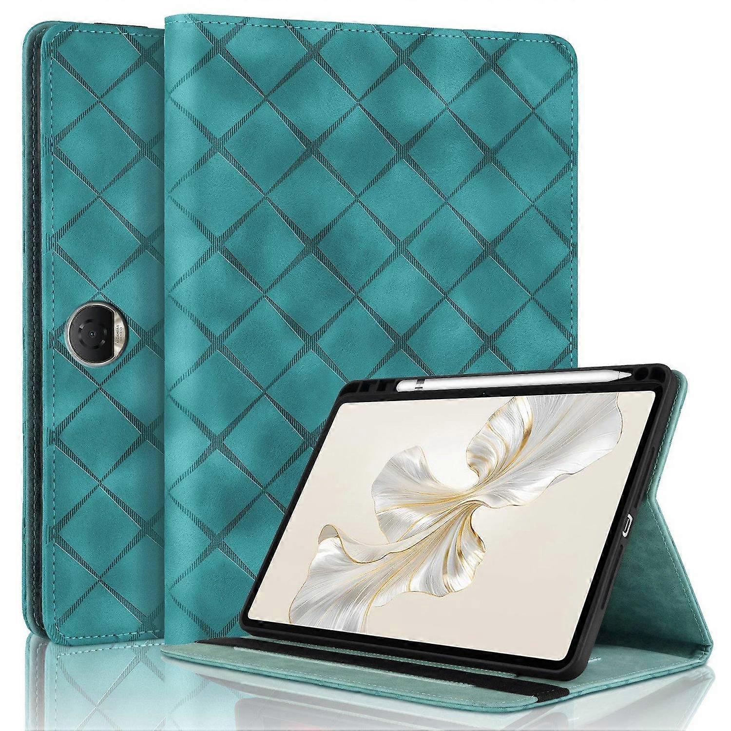 Embossed Leather Case For Honor Pad 9 12.1 2023