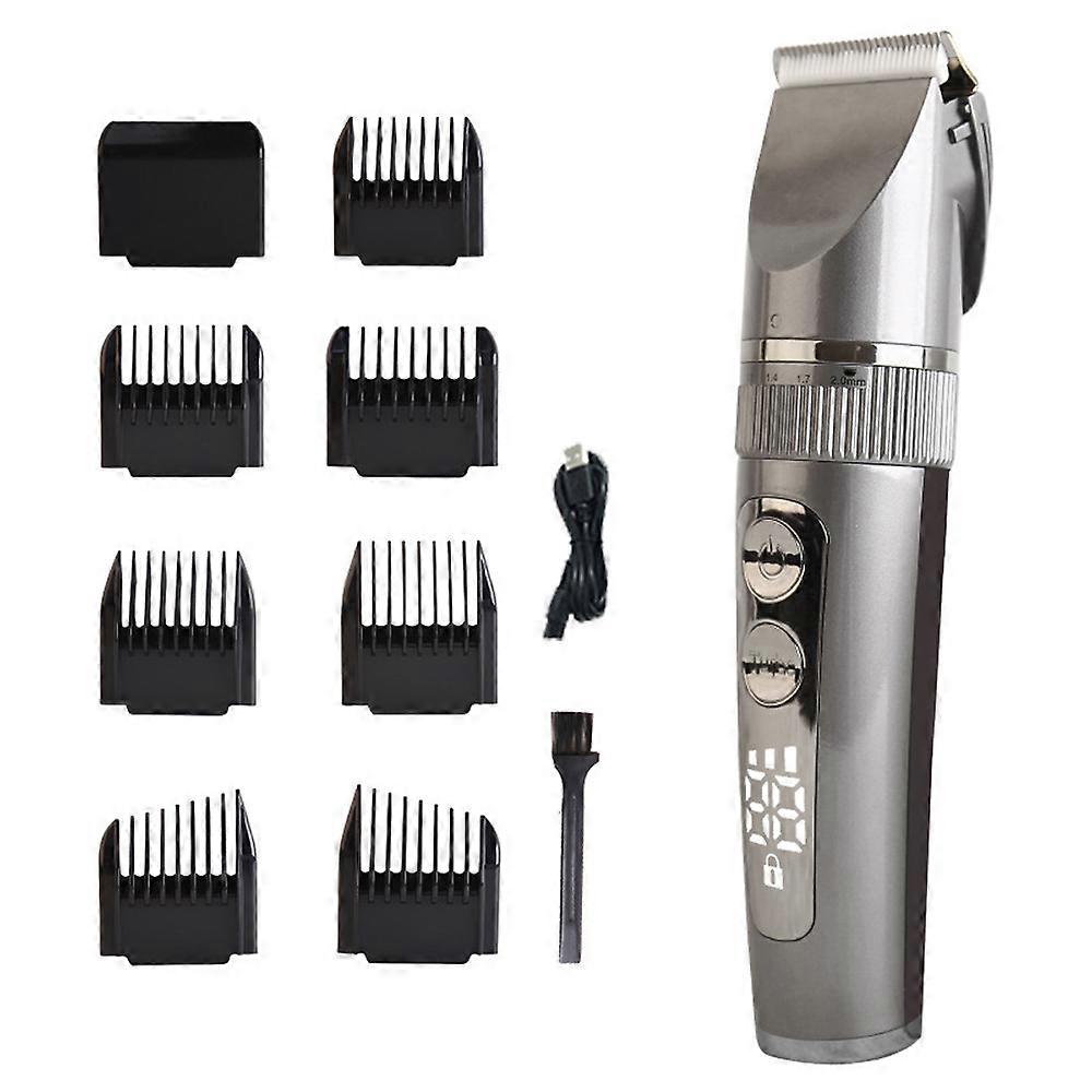 Grooming Kit, Titanium Ceramic Blades, Rechargeable Clippers