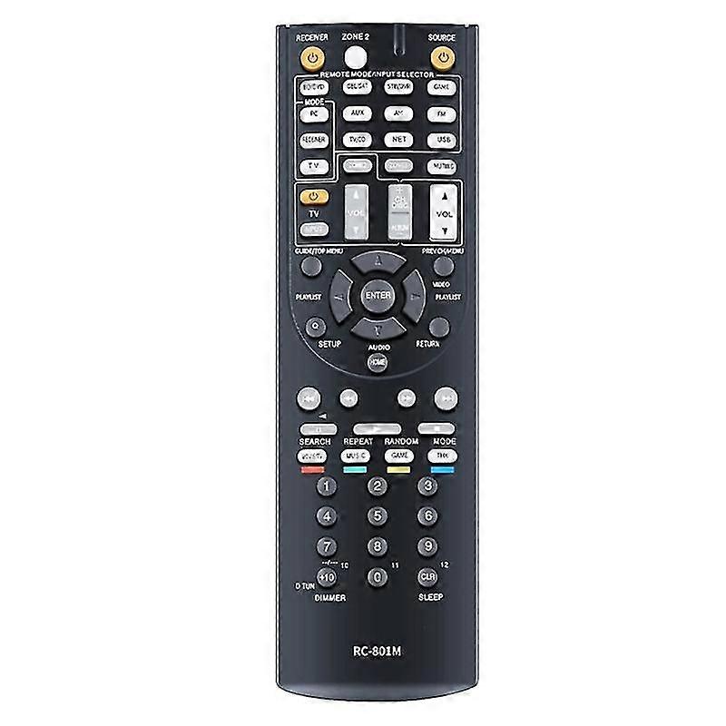 Rc801m Replacement Remote Fit For Surround Receiver Ht-r690 Tx-nr509
