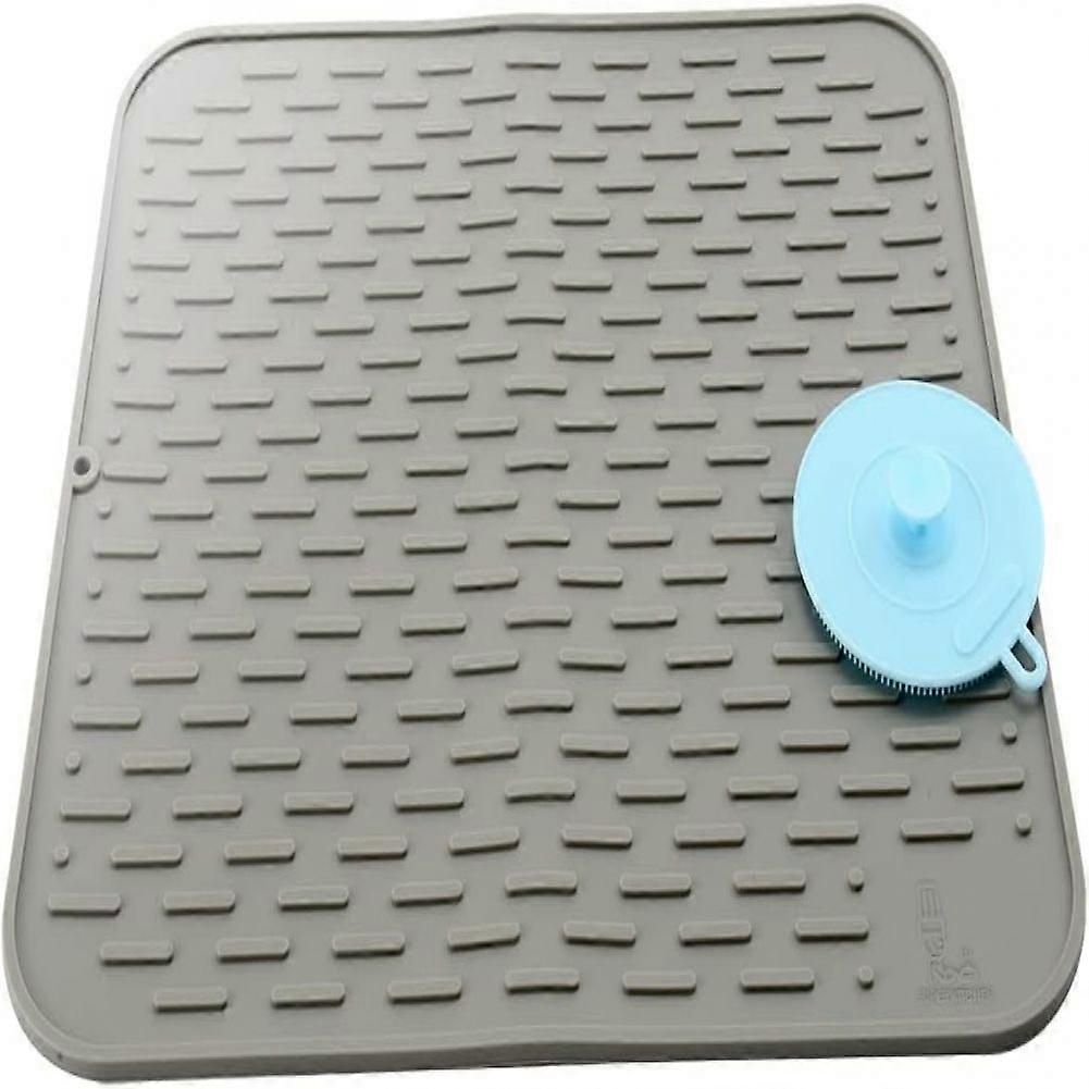 Chic Non-Slip Heat-Resistant Dish Draining Mat
