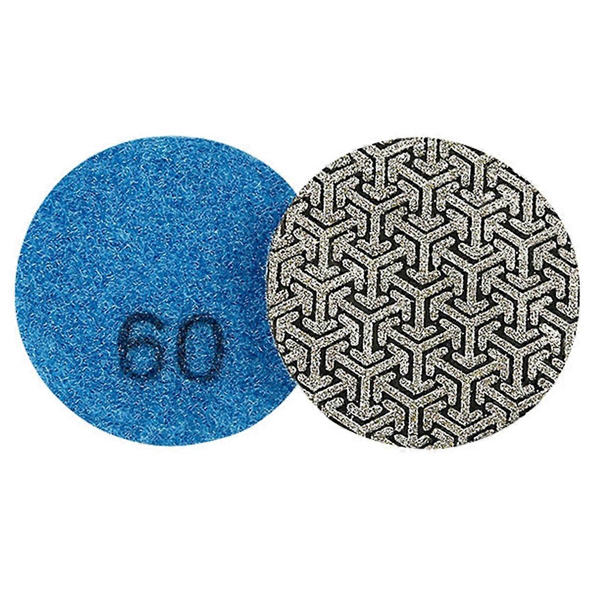 1 Piece 2Inch/50mm Electroplated Diamond Polishing Pad P60