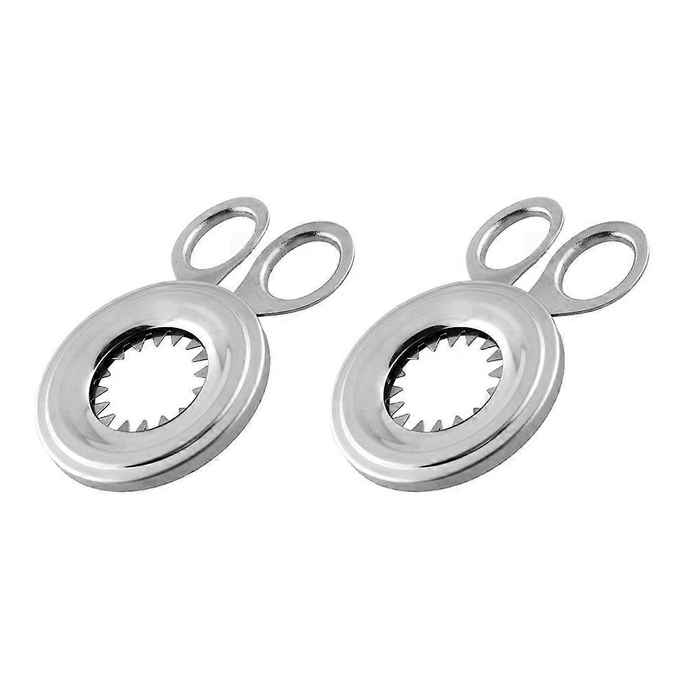 Stainless Steel Egg Cutter, Egg Top Cutter for Boiled, Raw & All Egg Sizes - Kitchen Gadget Tool