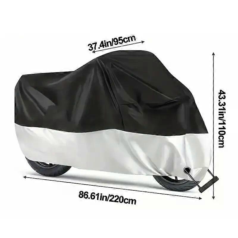 מתאים לאופניים כיסוי אופנוע עמיד למים כל העונה עמיד בפני אבק UV מגן חיצוני מקורה עמיד בפני שחיקה אביזרי אופניים מבד