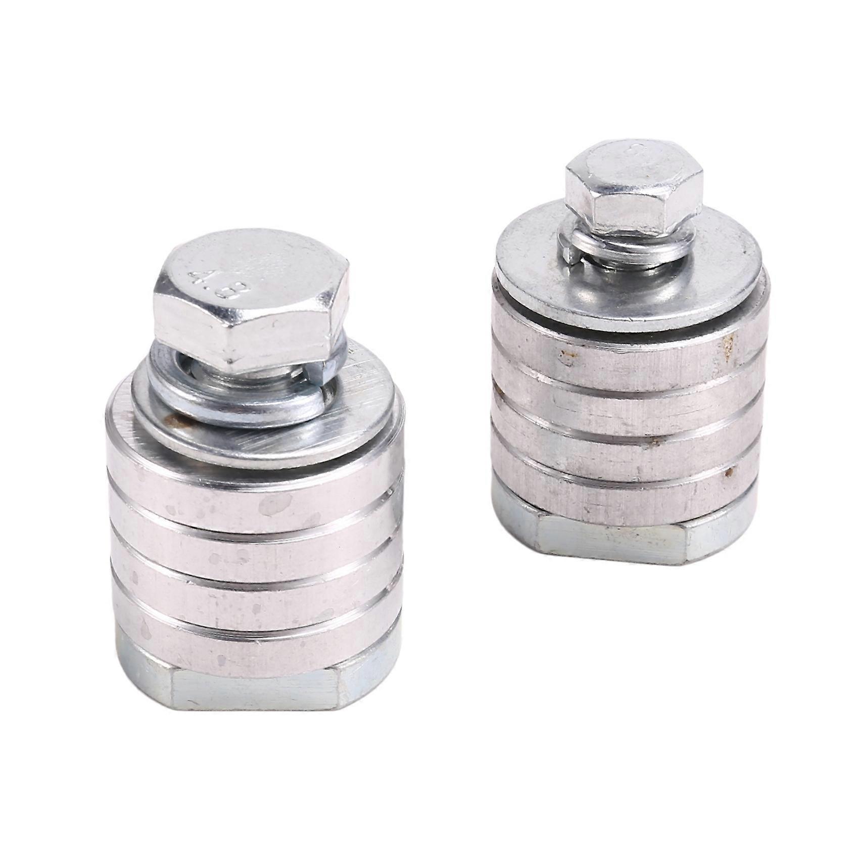 2PCS M14 M10 Angle Grinder Adapter Grooving Machine Adapter Conversion Kit Flange Metal Lock Nuts Sl