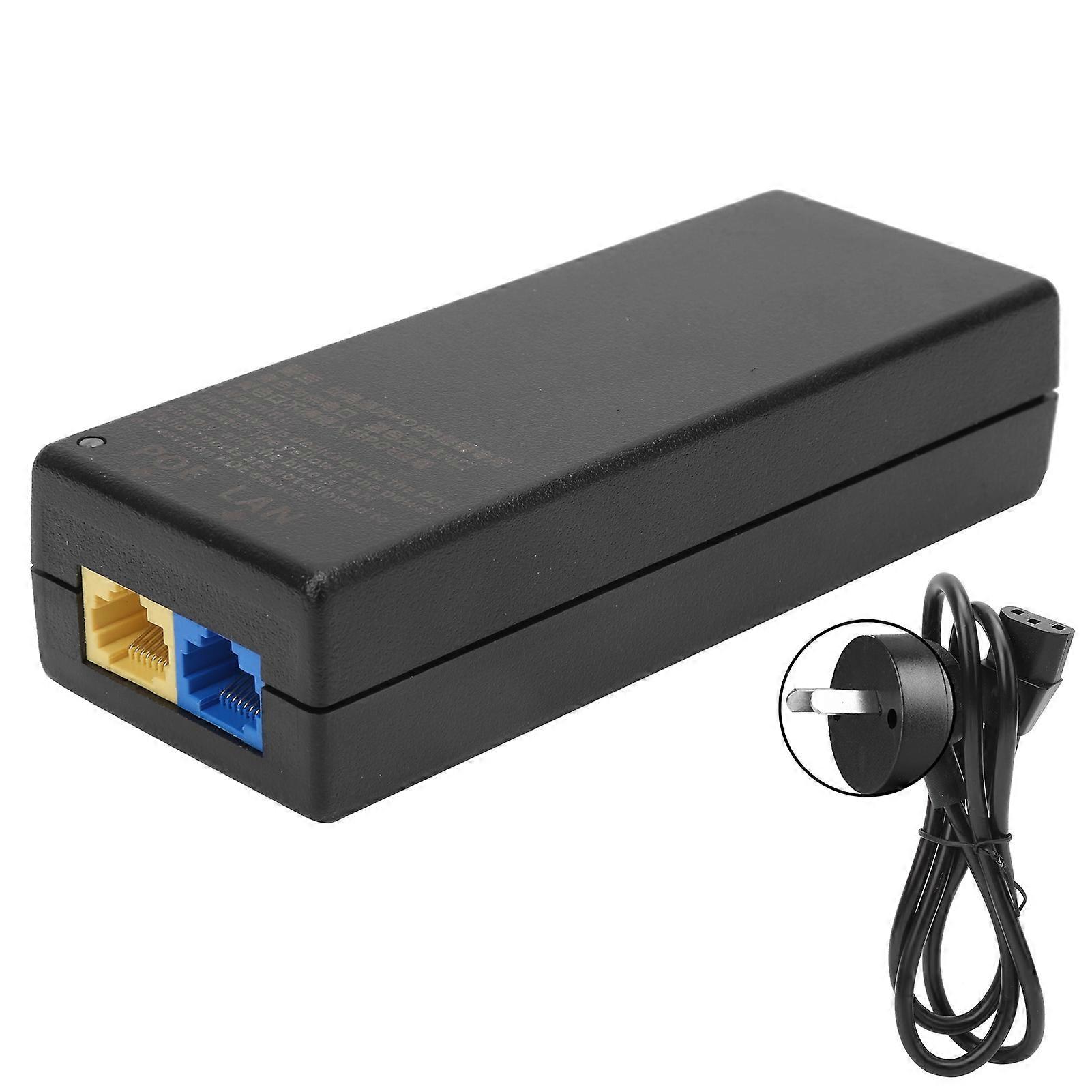 Compact 4-Way POE Injector: 70V Output, Durable ABS, Easy Install, High Safety Standards