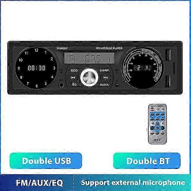 1din Car Radio Stereo Player Remote Control Digital Bluetooth Audio Music Stereo 12v Car Radio Mp3 Player Usb/sd/aux-in