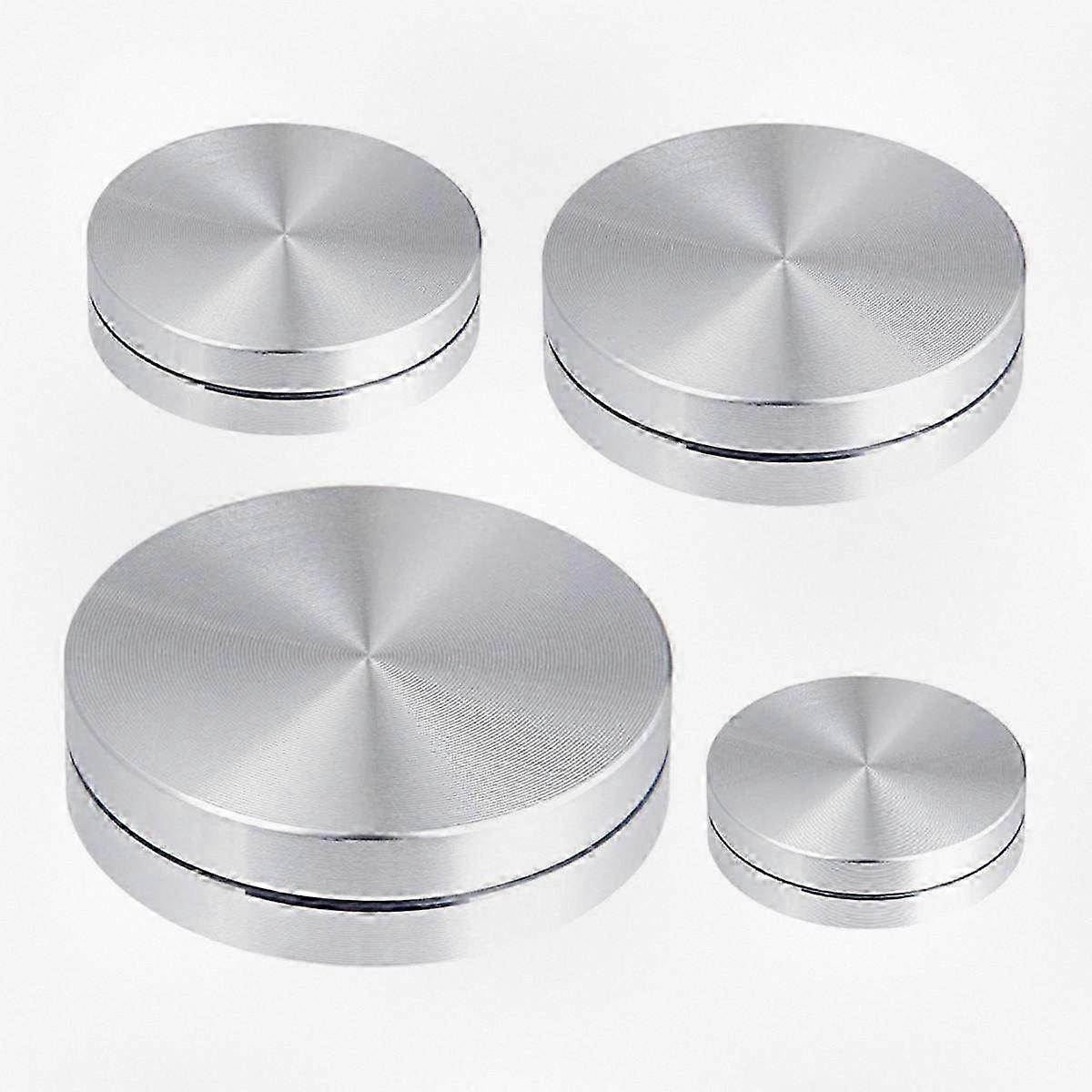 4-Piece Ceramic Craft Rotary Tools Set, 25mm/30mm/38mm/45mm Spinning Wheel for Clay Art