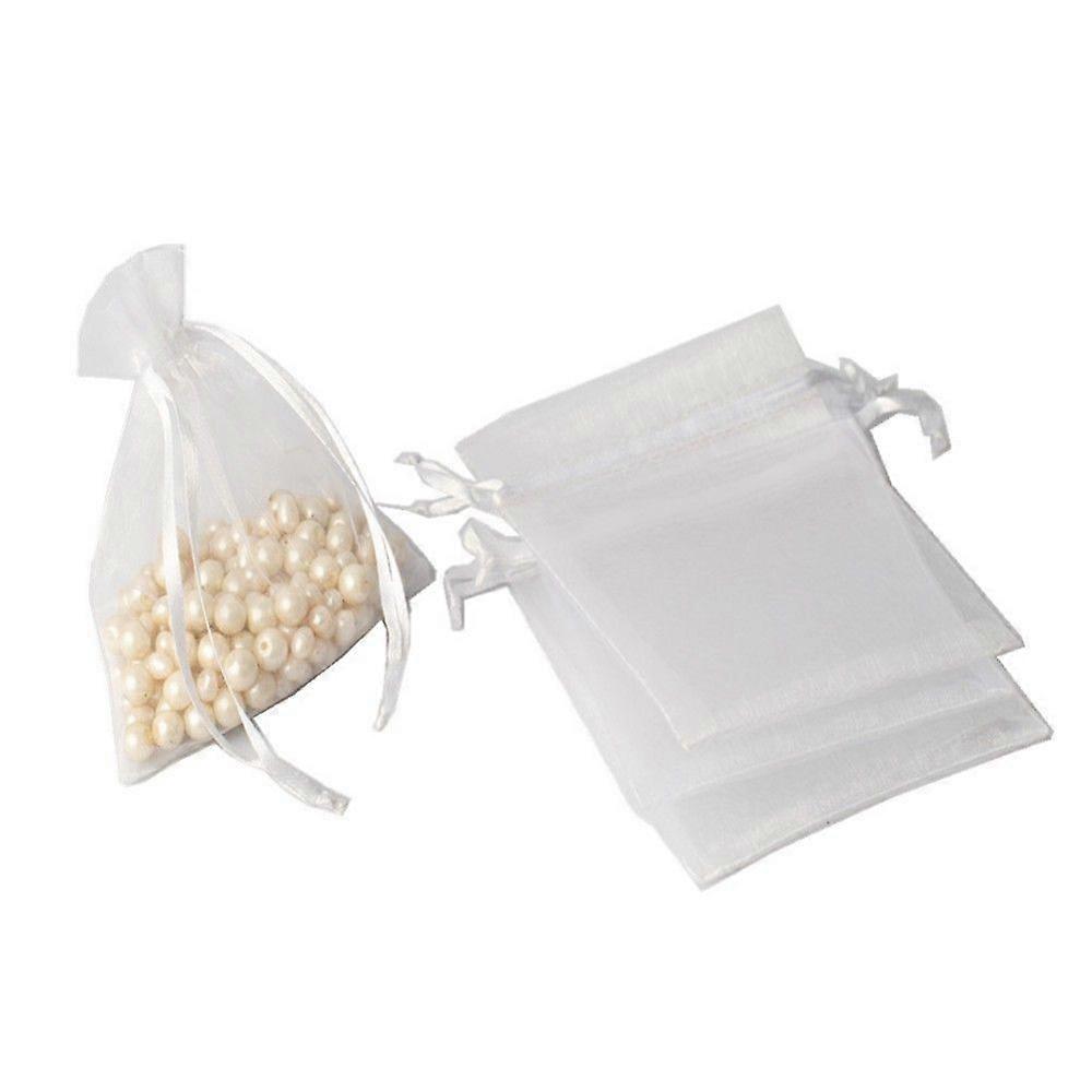 50pcs Organza Bag-White