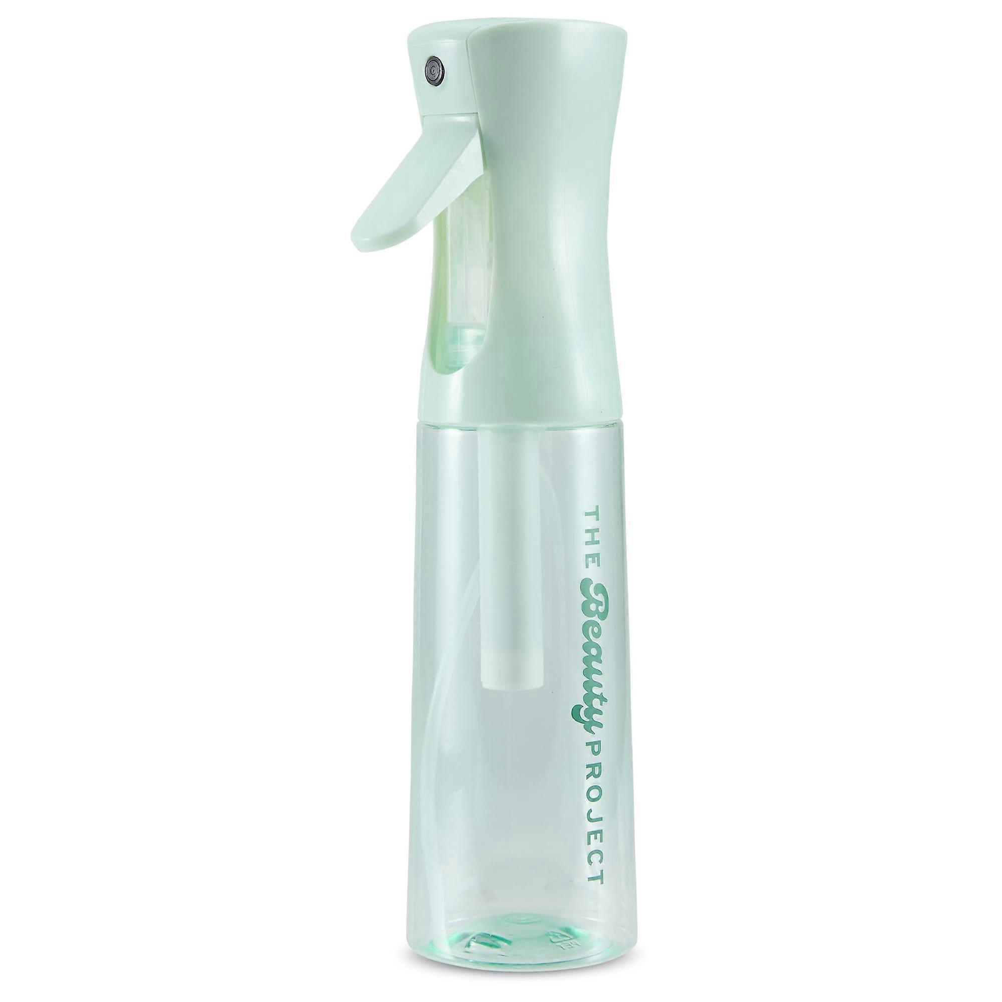 Spray Bottle Mister for Hair - 10.1oz Continuous Fine Mist Spray, Clear Sage Bottle for Salon & Barber Use