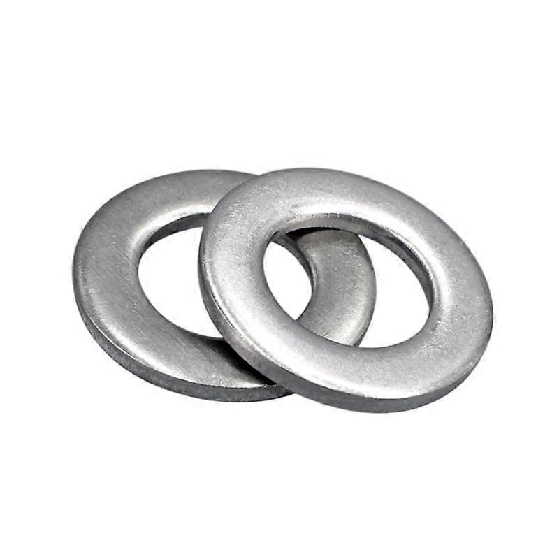 1/2"ID x 1"OD Flat Washer 150 Pcs Stainless Steel 304 Plain Finish Nominal Thickness