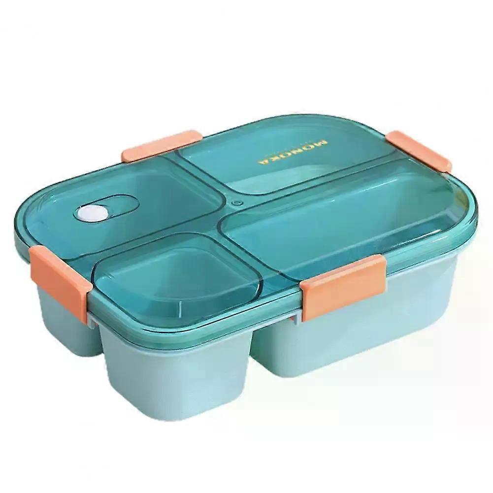 1 Set Reusable Lunch Container Easy to Clean Lunch Box Fresh-Keeping Meal Preservation with Air Vent Bento Organizer