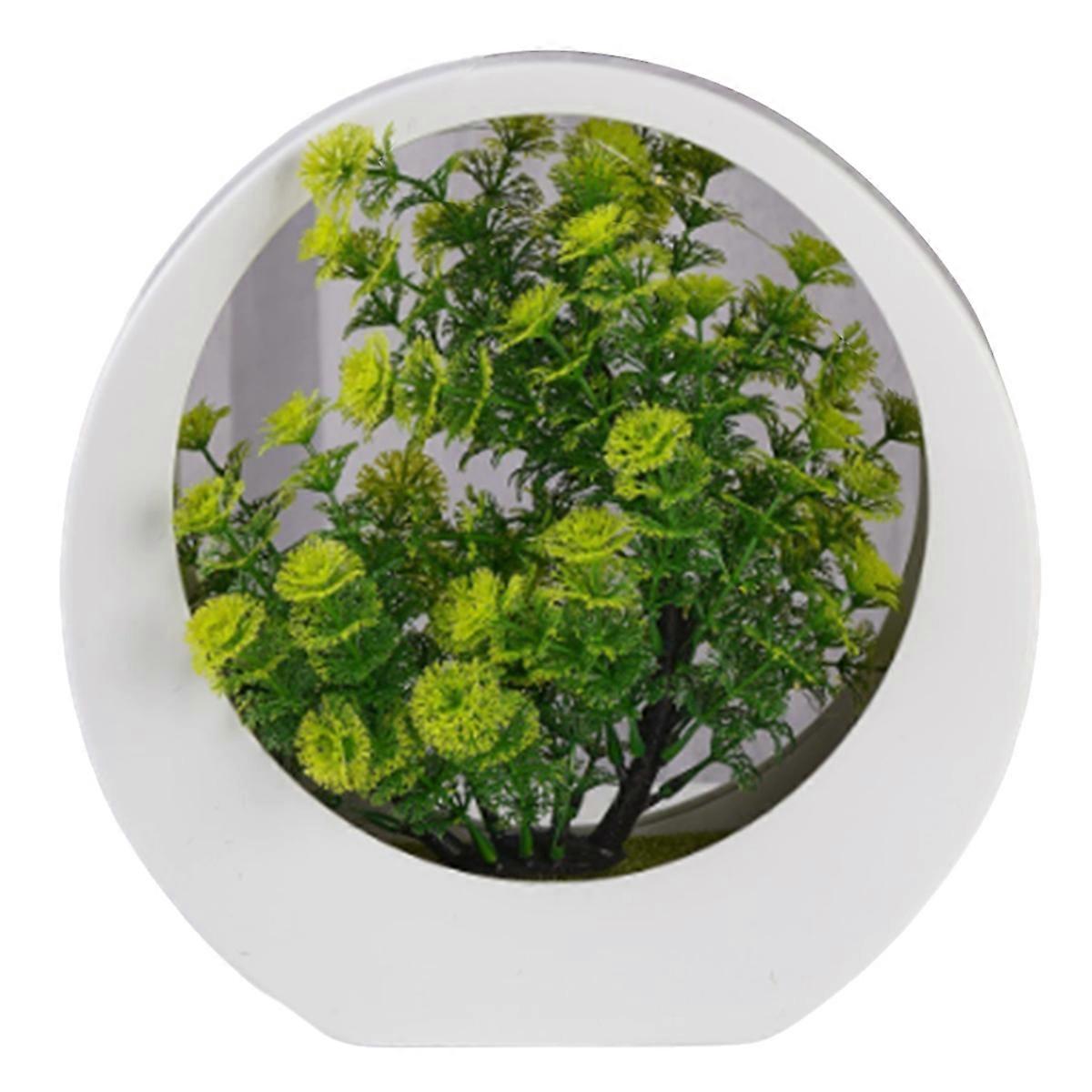 Artificial Plant Bonsai with LED Light Small Tree Pot Fake Plant