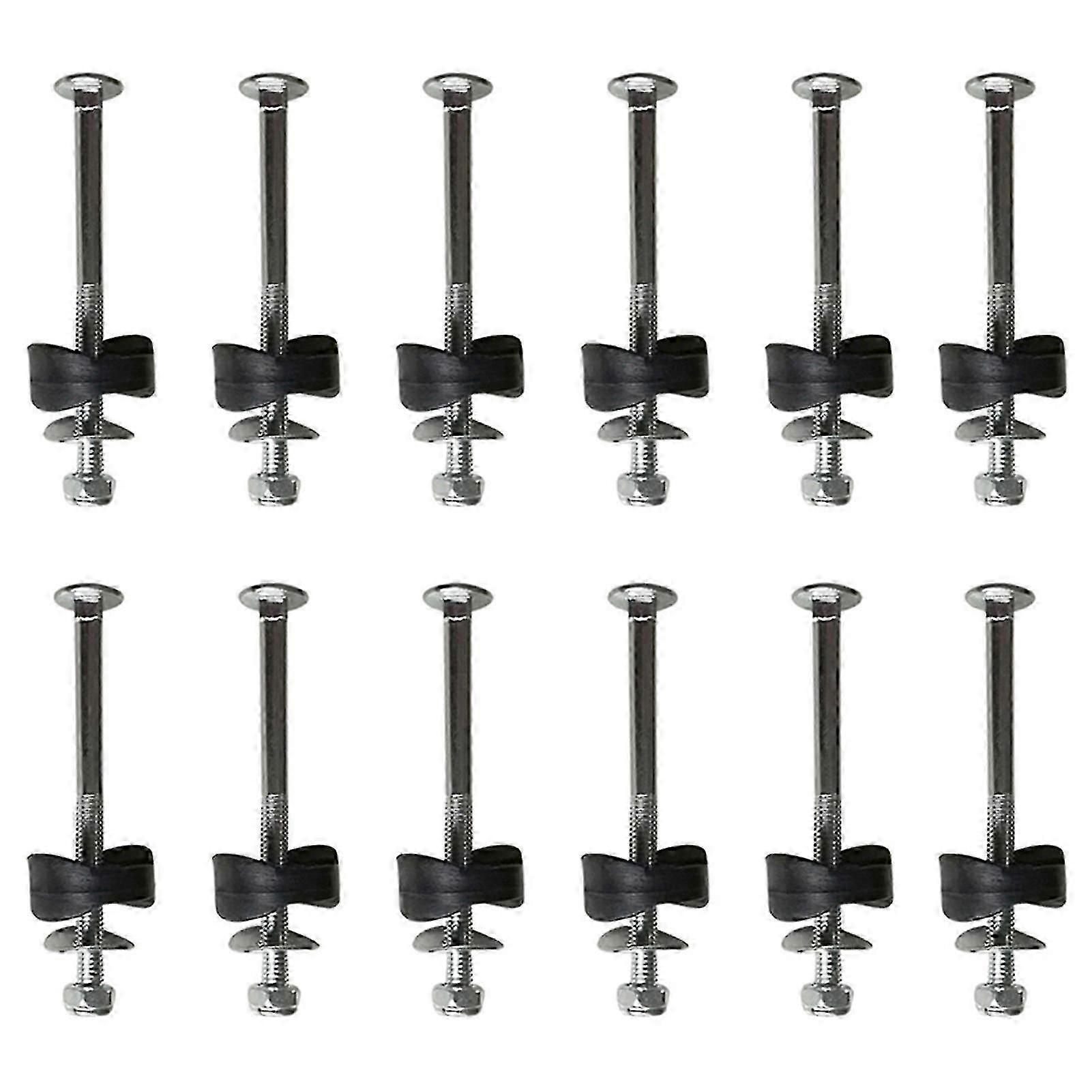 12pcs Black Trampoline Enclosure Pole Gap Spacers Metal Trampoline Part for Fixing the Trampoline