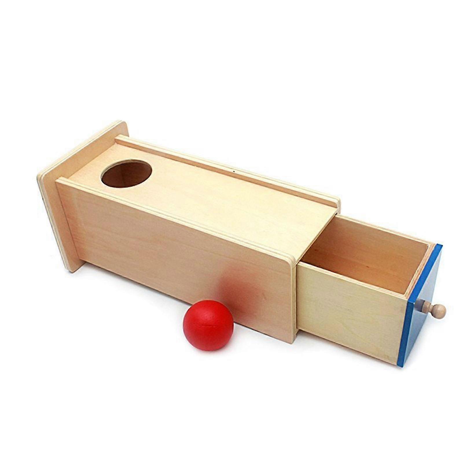 Box Drawer Toy For Kids 12months Kindergarten Teaching Sorter Learning Hand-eye Coordination  Spoon rectangular dr