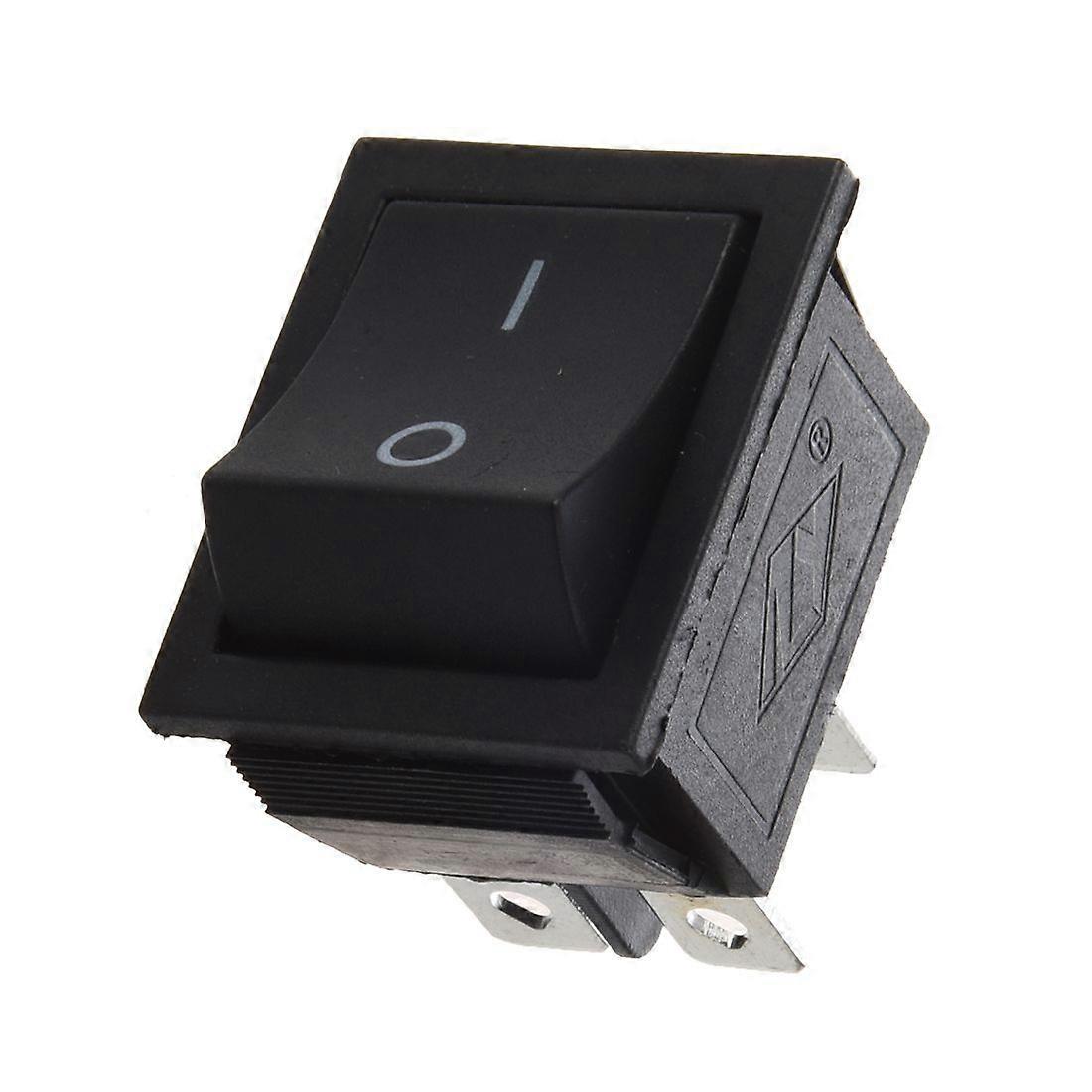 AC 250V 16A 4 Pin ON/OFF I/O 2 Position DPST Snap in Boat Rocker Switch 28x21mm