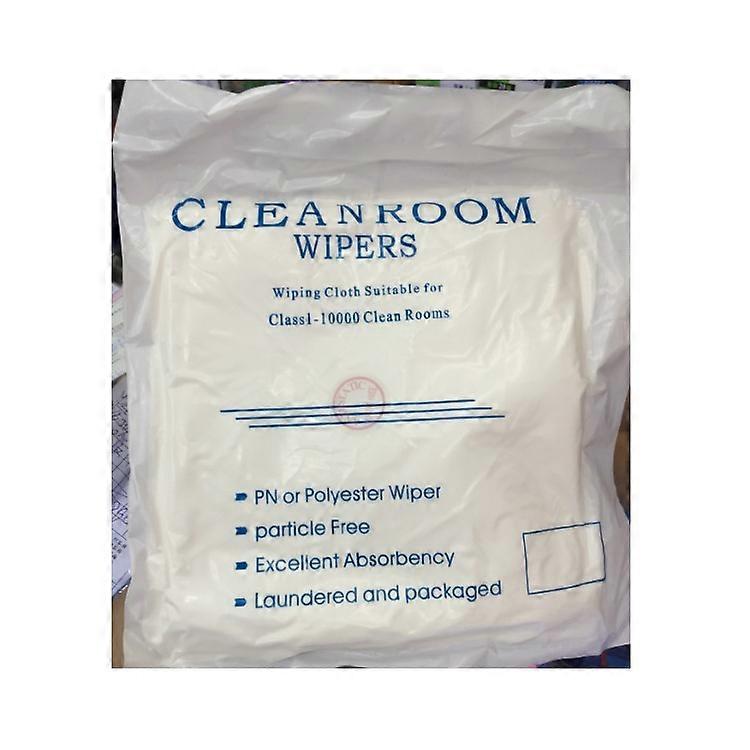 50Pcs/Set Anti-static Polyester Cleaning Wipers, Size: 9 x 9 inch