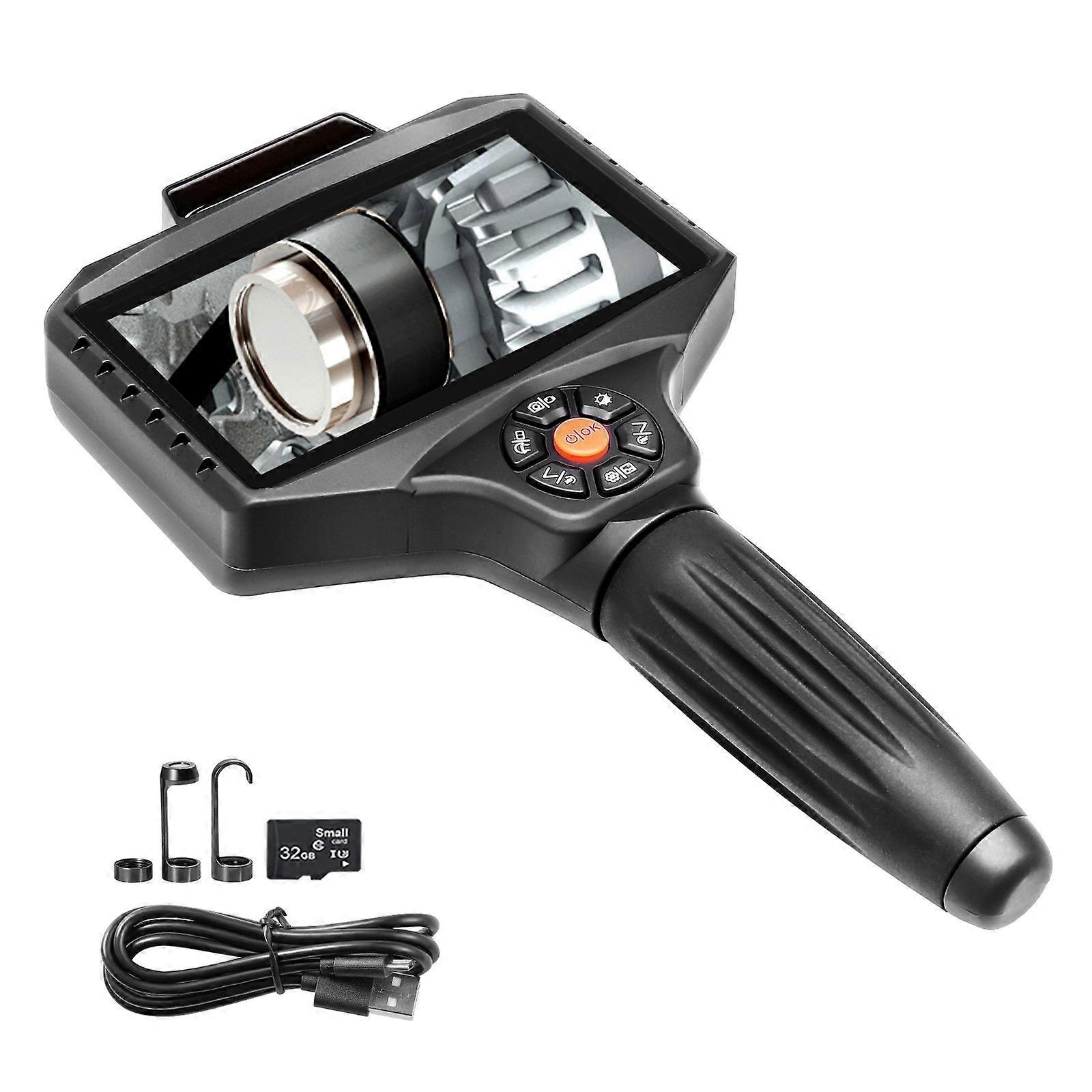 Endoskop Kamera Triple Lens 5" IPS Splitscreen 8x Zoom 10 LED Leuchten