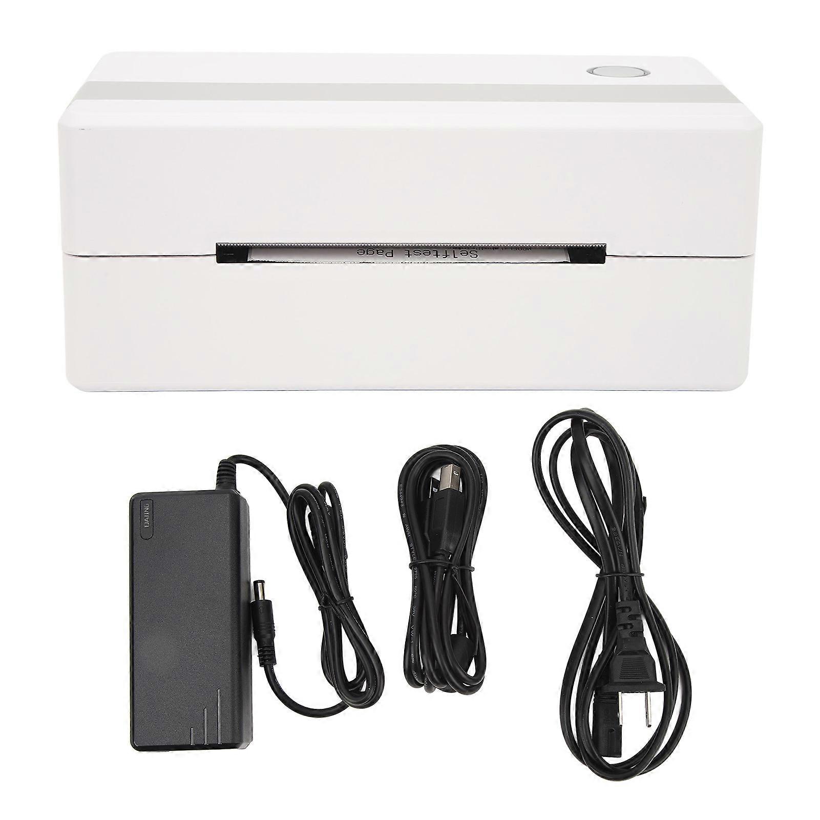 Thermal Label Printer Bluetooth Electric Single Sided USB Shipping Label Sticker Printer