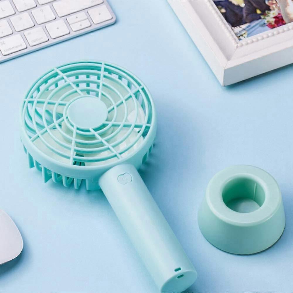 Mini Fan USB Rechargeable Desk Fan for Office and Dormitory, Mute Handheld Portable Power, Compact Size, Lightweight Design