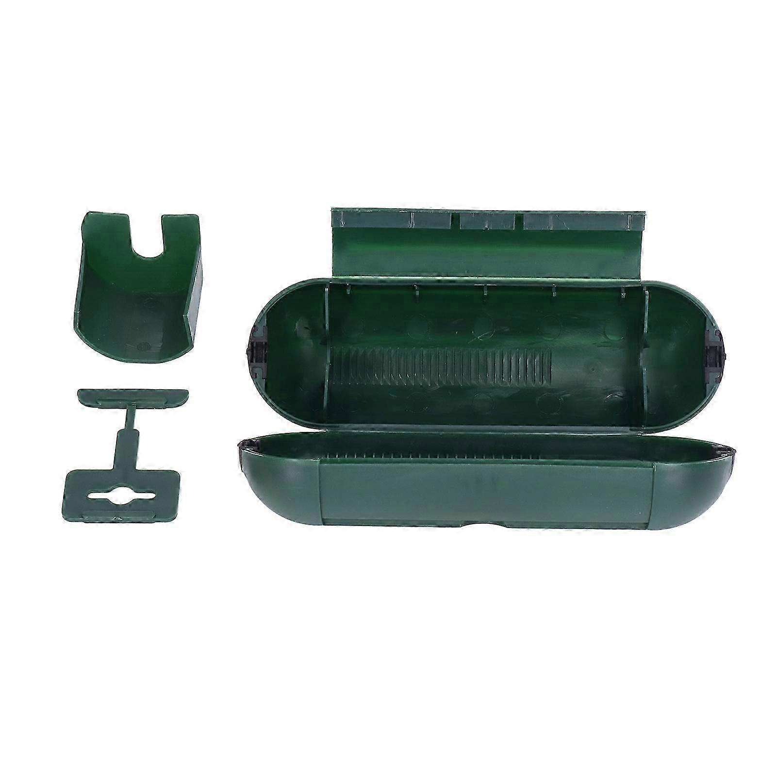 屋外延長コード安全カバー防水高保護耐候性電気接続ボックス、爪のない造園用、よく