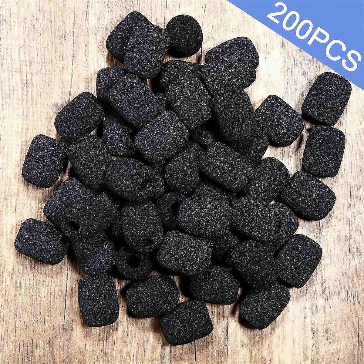200 Pieces Mini Foam Microphone Windscreen Mic Covers Foam