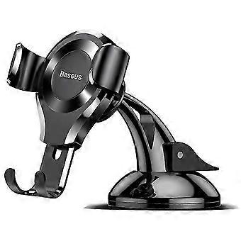BASEUS Universal Gravity Fahrzeug Handyhalterung Ständer Auto Armaturenbrett Telefonhalter mit Klemme Kompatibel für iPhone/Samsung Compat