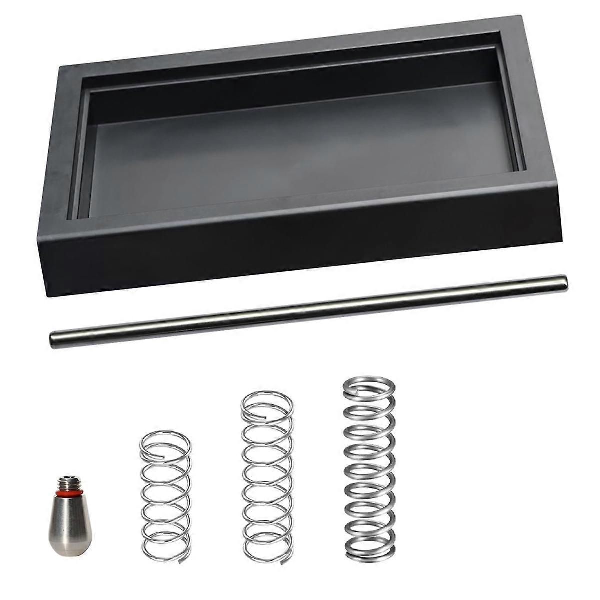 Low Profile Thin Drip Tray & Hole Steam Tip & Spring Modification Kit, for Classic Pro Espresso Coffee Machine