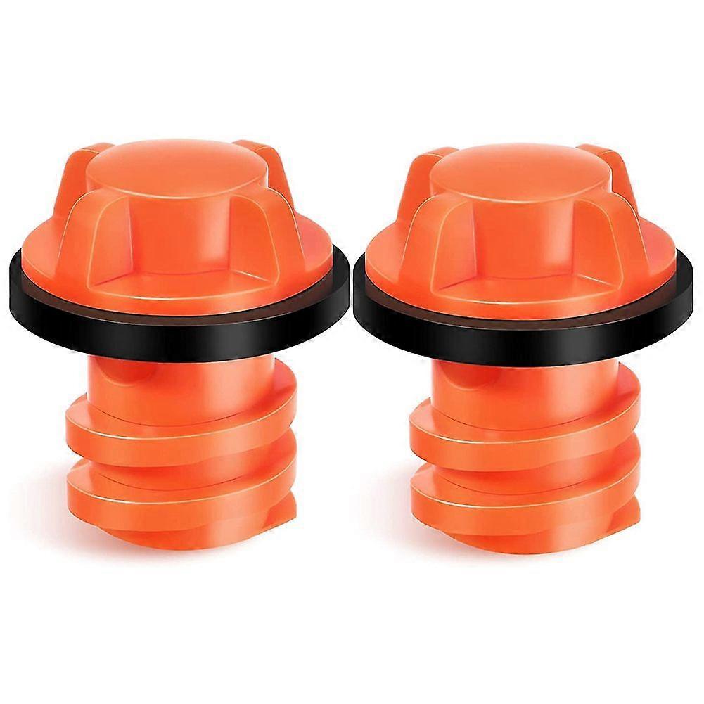 Cooler Drain Plugs Replacement Compatible with Most Rotomolded Coolers,Small Drain Plugs with Leak-Proof Design 2Pcs