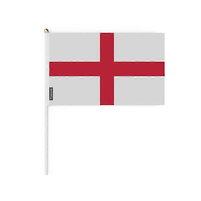 Flag - Mini Flag England - 14 x 21 cm - Durable Polyester - Lightweight - Double-sided
