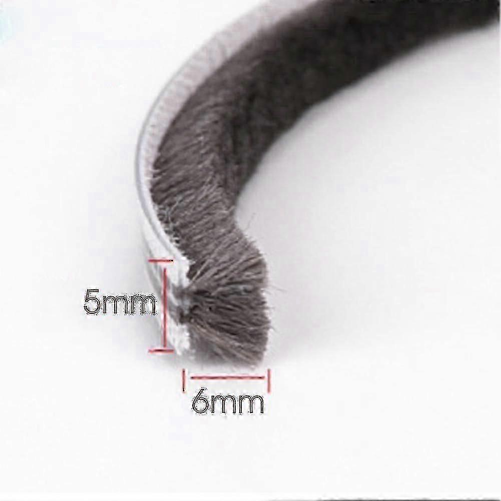 10 متر مشعر ختم فرشاة كومة نافذة الباب انزلاق قطاع الطقس مسودة مستبعد جيد