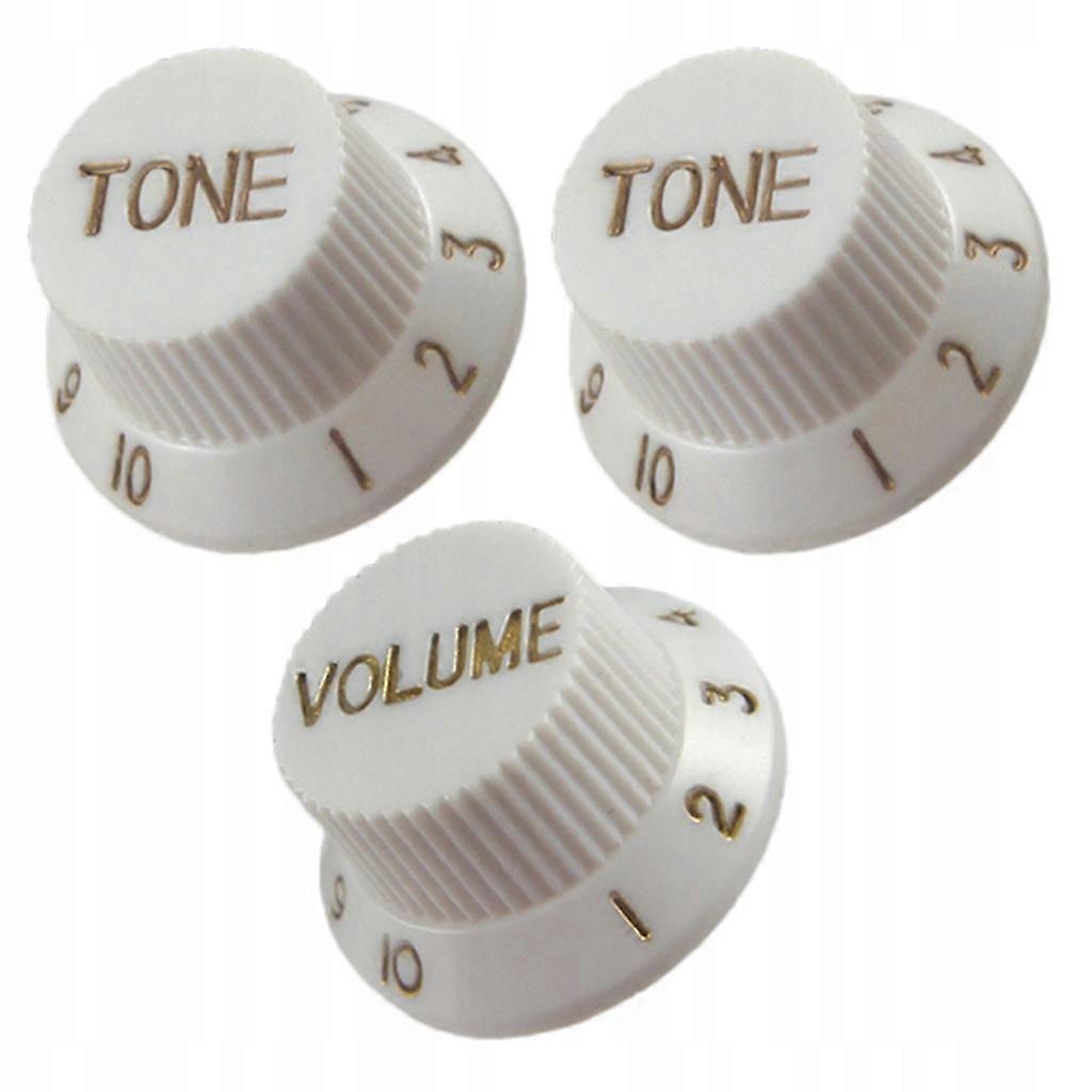1 Volume & Control Switch Knobs For White