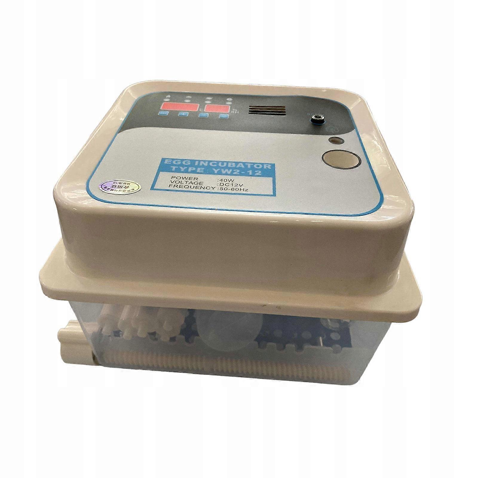 Automatic Egg Incubator, Small Poultry Hatchery, Digital Hatching 12 Eggs