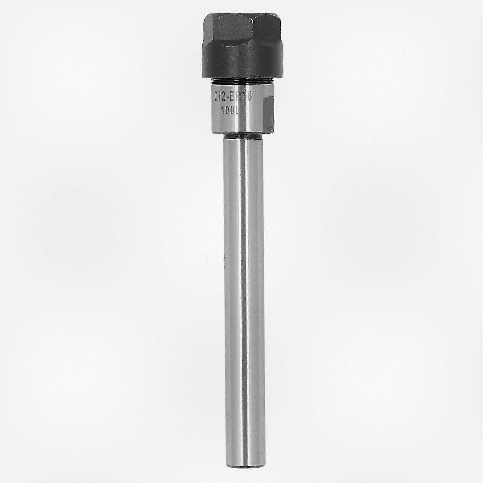 Manganese Steel Router Collet Chuck Extension Rod with Wrench, Suitable for Various Router Systems, Straight Shank Collet Chuck Holder