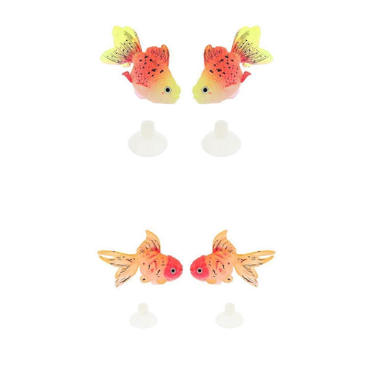 4 Pack Artificial Moving Floating for Tank Aquarium Decor