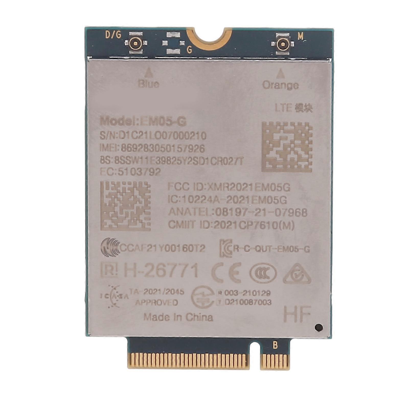 EM05G 4G Module Card Wireless Adapter For Thinkpad T14 T14s P14s Yoga L13 Yoga L14 L15 5W10V25829 P16s T16 Z13 Z16 Gen1