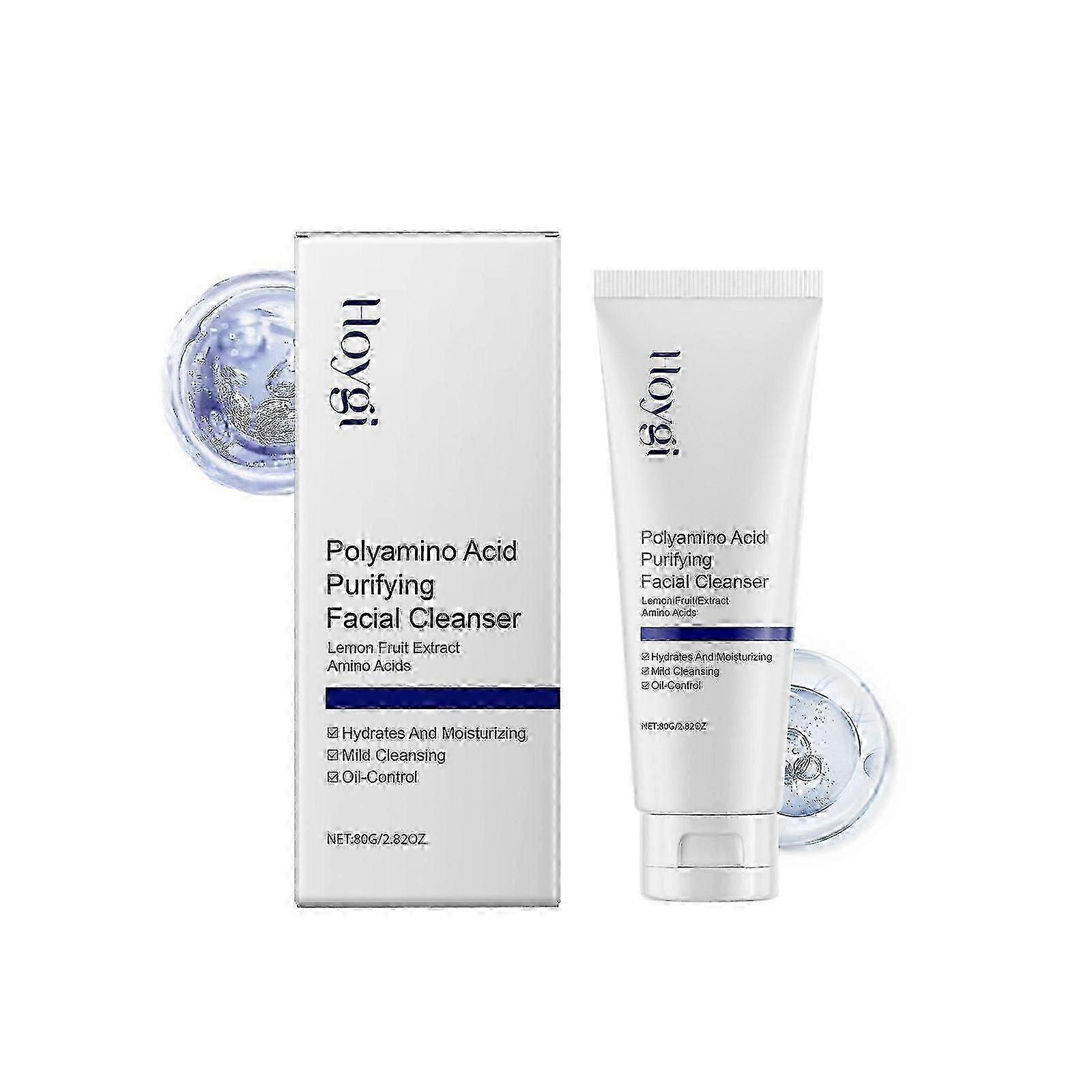 Hoygi Facial Cleanser Gentle Cleansing Pores Refreshing Nourishing Moisturizing Hydrating Facial Cleanser